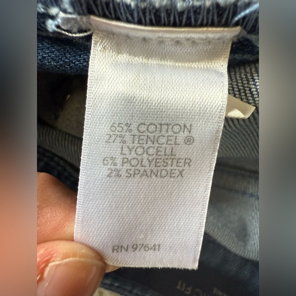 NWT J. Jill Denim Women’s Seaspray Wash Multi Slim Ankle Jeans - Size 10 - Picture 9 of 10